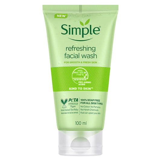 Simple Kind To Skin Refreshing Face Wash (100 ml)